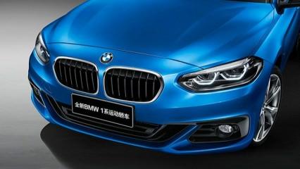 İşte BMW 1 Sedan'ın iç mekanı