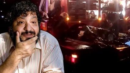 Erdal Tosun'un &ouml;ld&uuml;ğ&uuml; kaza anı b&ouml;yle g&ouml;r&uuml;nt&uuml;lendi (Yeni)