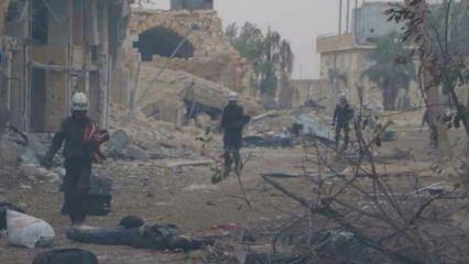 Esed güçleri Halep'ten kaçan sivilleri vurdu