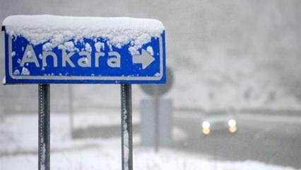 Ankara kar kaç gün sürecek? Ankara hava durumu nasıl