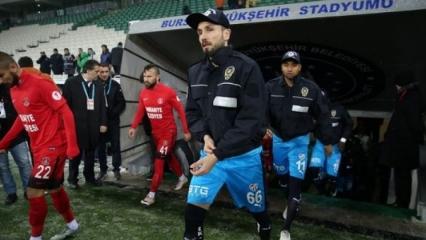 Bursaspor da polisleri unutmadı