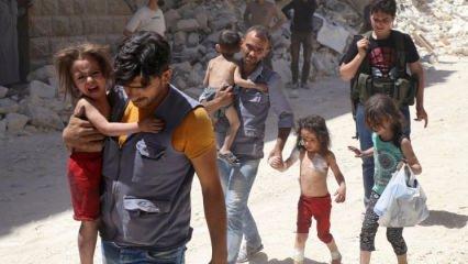 Halep’te katliam var