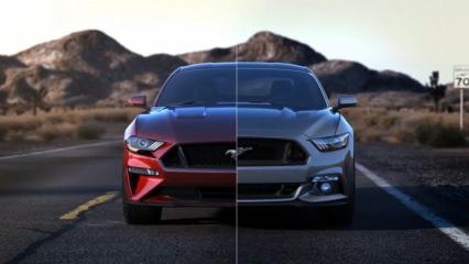 Sonunda ortaya &ccedil;ıktı! İşte yeni Mustang