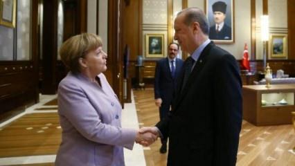 Erdoğan'dan Merkel'e ders: Asla kabul edemem!