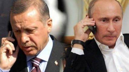 Putin'den Erdoğan'a El Bab ve Rus uçağı telefonu
