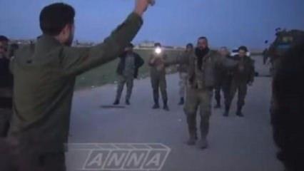Rus askeriyle PKK'lılar dans etti