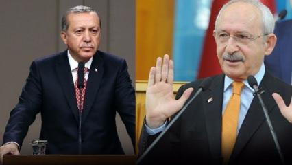 Erdoğan'dan Kılıçdaroğlu'nun gafına cevap