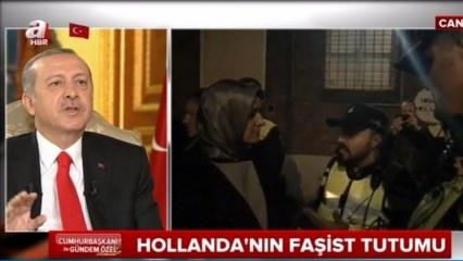 Erdoğan'dan Rutte'ye ayar: Patron sen değilsin