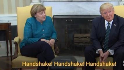 Trump umursamayınca Merkel ne yapacağını bilemedi