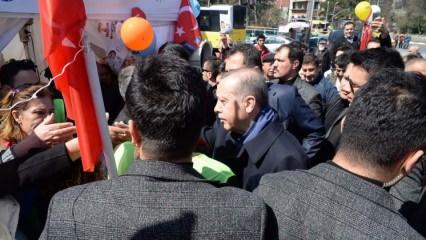 Cumhurbaşkanı Erdoğan 'Hayır' çadırında!