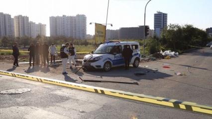 Mersin'de polis aracına bombalı saldırı!
