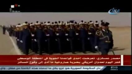 Suriye Devlet Televizyonu askeri klip yayınladı