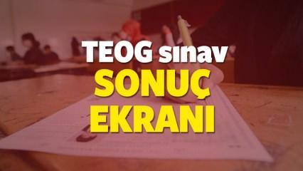 2017 TEOG sınav sonucu açıklandı mı? Öğrenme sayfası