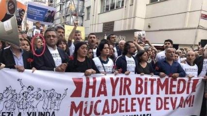 HDP ve CHP'li vekiller o terörist için yürüdü!