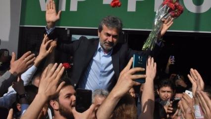Aykut Kocaman omuzlarda uğurlandı