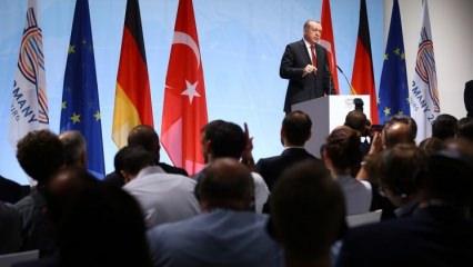 Erdoğan G-20 sonrası Hamburg'da konuştu