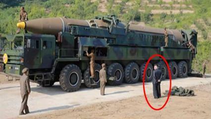 Kim Jong-un yeni füze denemesini böyle izledi!