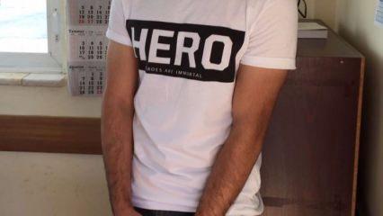 Hero tişörtüyle duruşmaya gelmişti, karar verildi