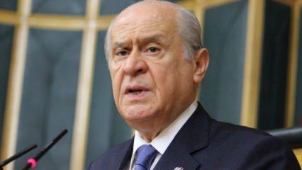Bahçeli'den flaş provokasyon açıklaması