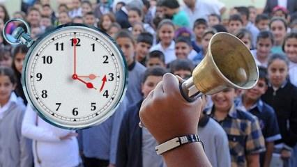 2017 Okulların başlama saati kaç? Yarın saat kaçta gidilecek?