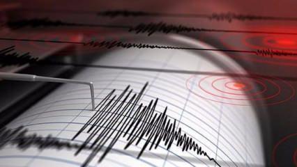 Gece yarısı deprem paniği: 8 kez sallandı!