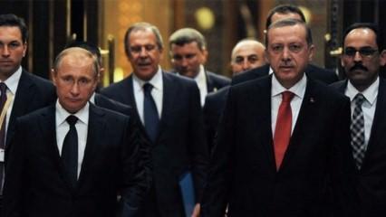 Cumhurbaşkanı Erdoğan Putin'le Kudüs'ü görüştü