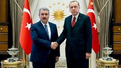 Cumhurbaşkanı Erdoğan Destici'yi aradı