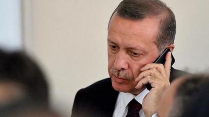 Erdoğan, Papa ile telefonda görüştü