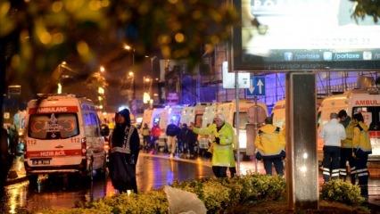 Ortaköy'de gece kulübüne saldırı: 39 ölü 69 yaralı
