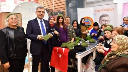 Afrin'deki Mehmetçik'e annelerden sıcak destek
