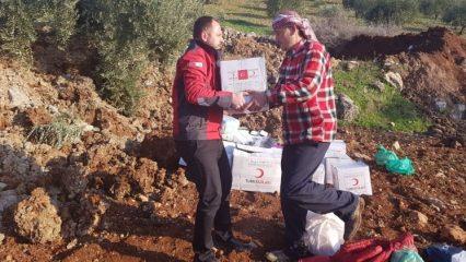 Suriye Sınırı için Kızılay yardım başlattı