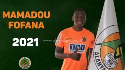 Alanyaspor'da Mamadou Fofana imzaladı