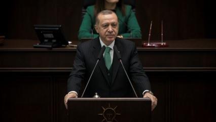 Erdoğan'dan tarihi rest! Salon ayakta alkışladı