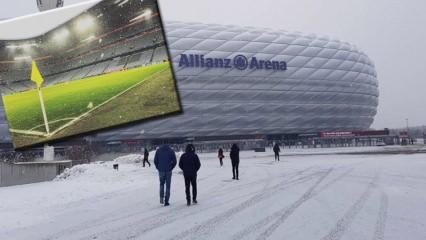 Beşiktaş maçı öncesi kar alarmı! Her yer bembeyaz