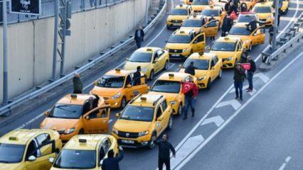 Taksici- Uber kavgası! Tehdit gibi sözler