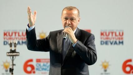 Cumhurbaşkanı Erdoğan: Girdik, giriyoruz...