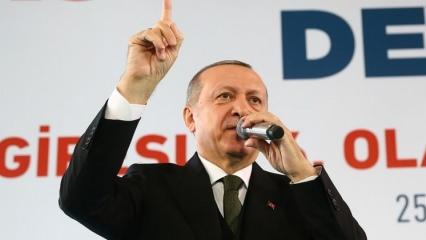 Erdoğan'dan flaş 'Tel Rıfat' açıklaması