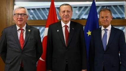 Erdoğan'dan AB'ye: Adaletten büyük değilim