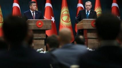 Kırgız Cumhurbaşkanı'ndan tuhaf FETÖ tavrı
