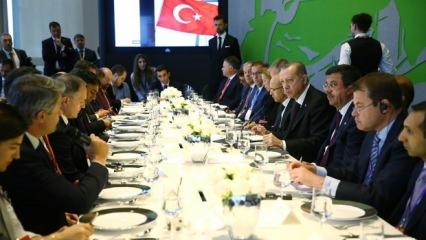Erdoğan'dan 18 trilyon $’lık buluşma