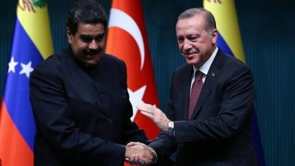Cumhurbaşkanı Erdoğan'dan Maduro'ya telefon
