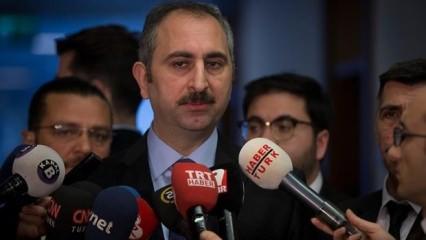 Adalet Bakanı Gül'den yeni kabine açıklaması