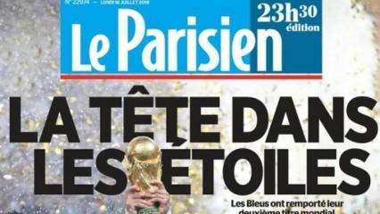 Fransa basınında zafer başlıkları!