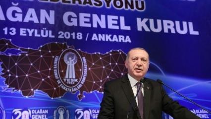 Cumhurbaşkanı Erdoğan'dan sert faiz çıkışı