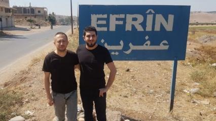 Afrin'de şiddetli çatışma böyle önlendi!