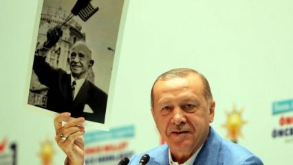 Erdoğan'dan İnönü fotoğrafı açıklaması