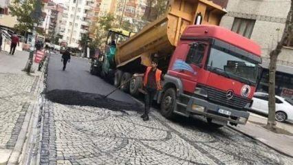 CHP'li belediyeden asfalt rezaleti!