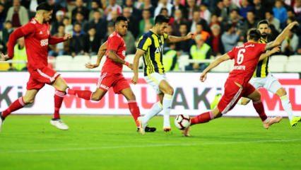 Fenerbahçe Sivas'ta direkten döndü!