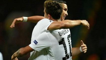 Ronaldo'lu Juve'yi Manchester'da Dybala uçurdu