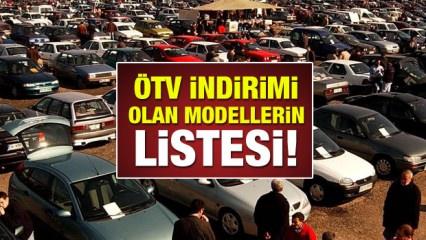 Otomobil fiyatlarında ÖTV indirimi ne kadar? ÖTV'li araç fiyatları 2018